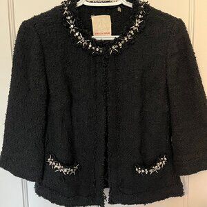 Rebecca Taylor Shrug/Jacket with Rhinestones